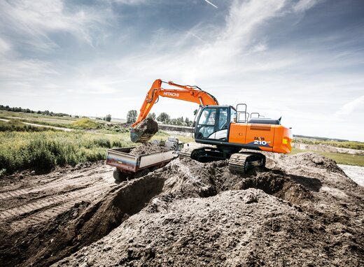 Kettenbagger Hitachi ZX210LC-6
