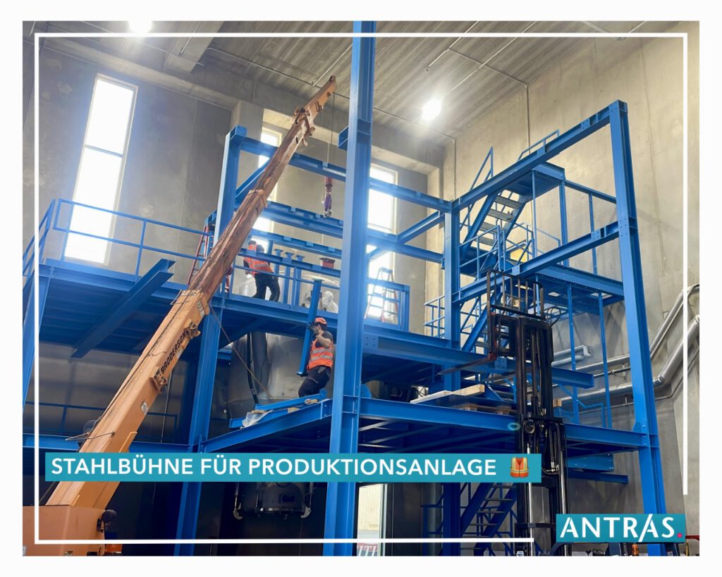 Stahlbühne (Projekt USA, ca. 30 t)