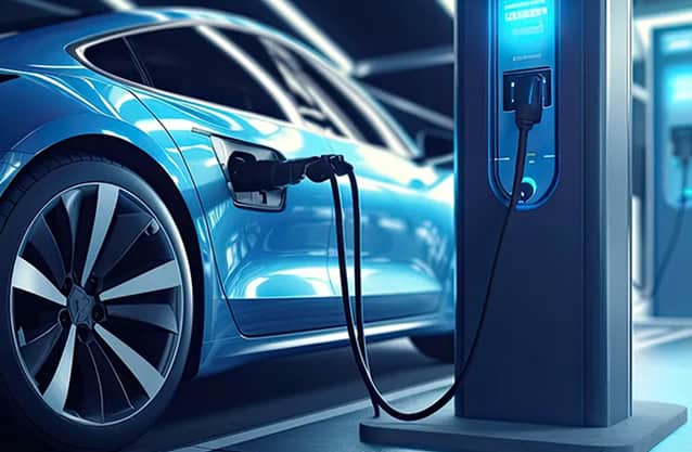 Lithium-Silizium-Batterie für Elektrofahrzeuge
