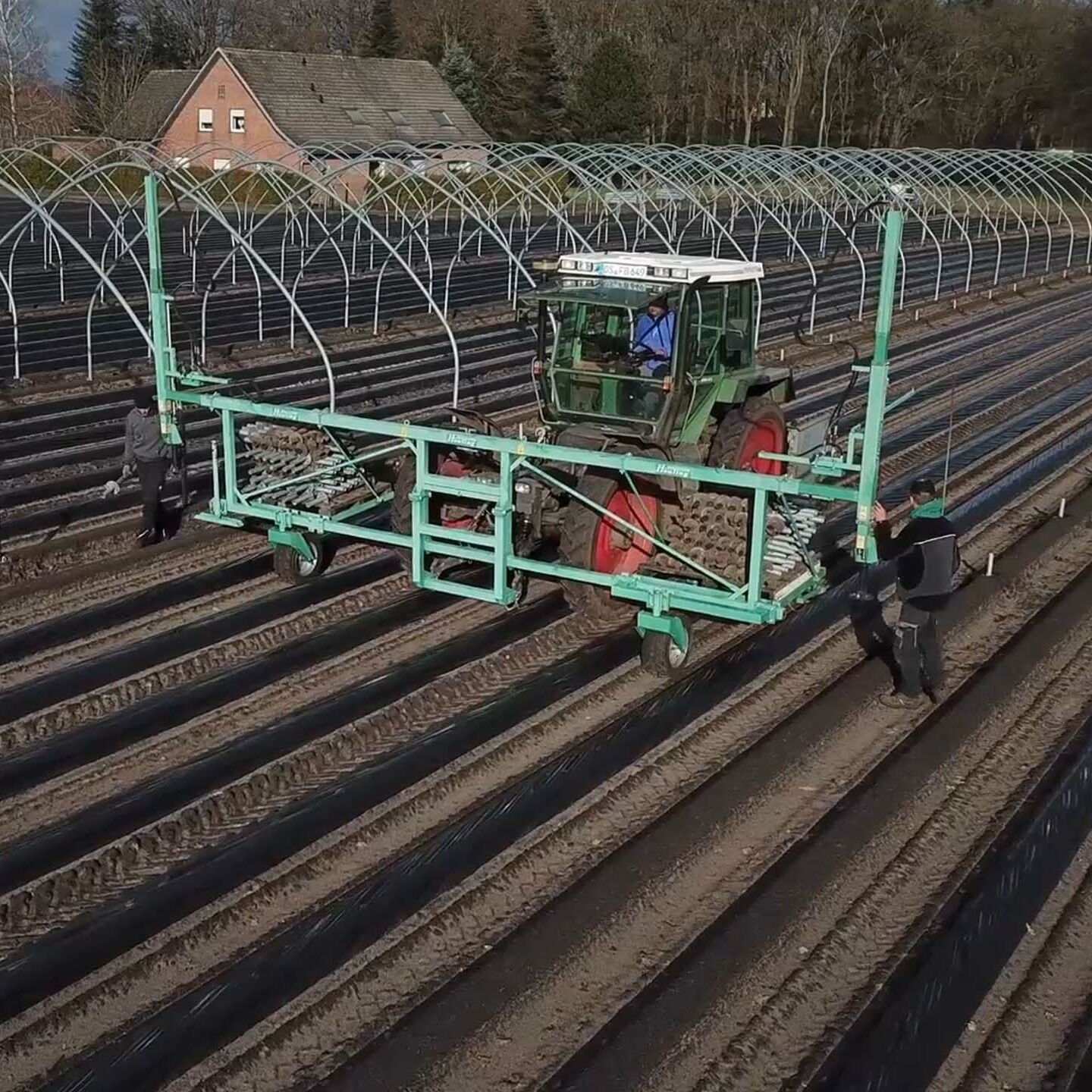 Bohrmaschine für Bodenanker