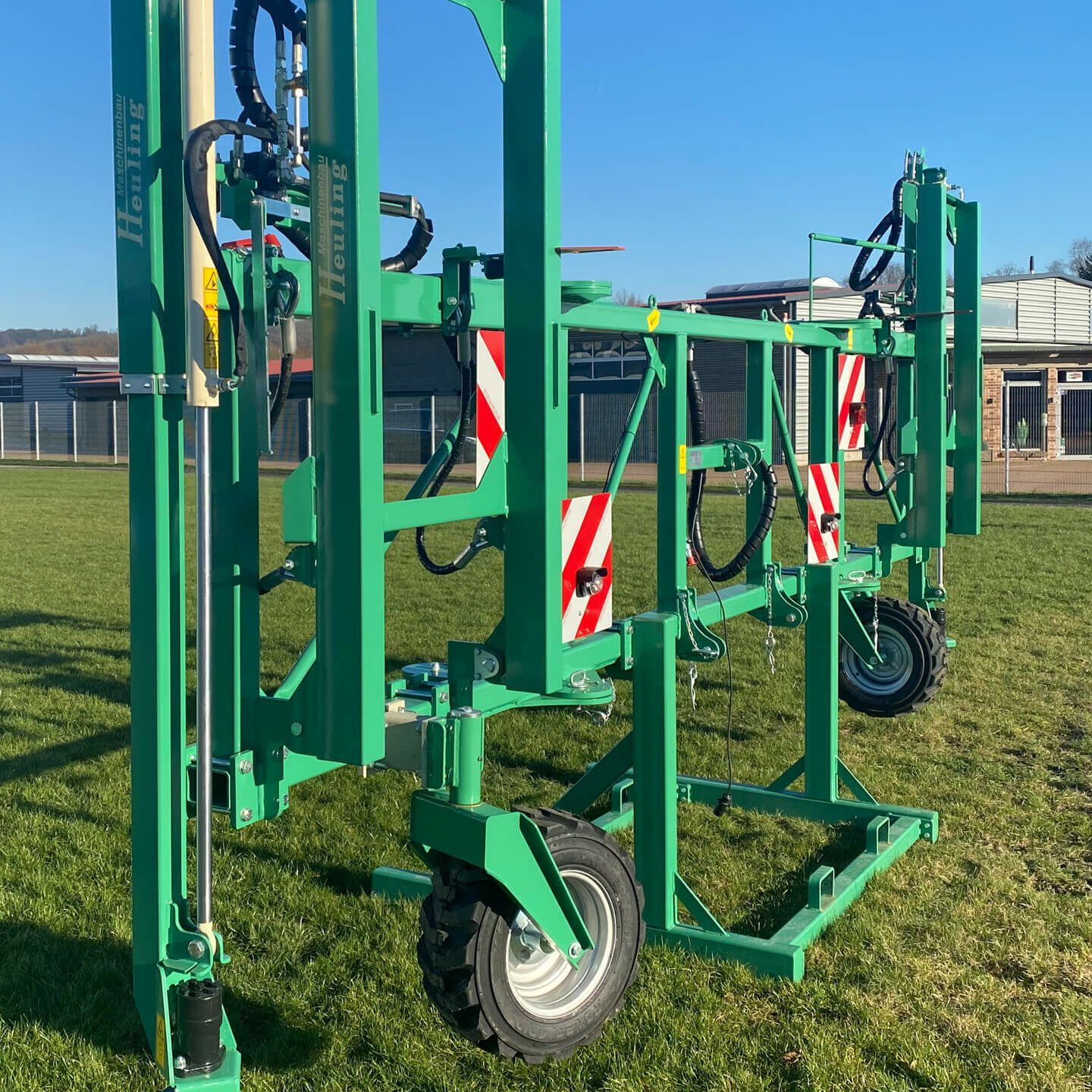 Tandem-Bodenanker-Bohrmaschine im Einsatz