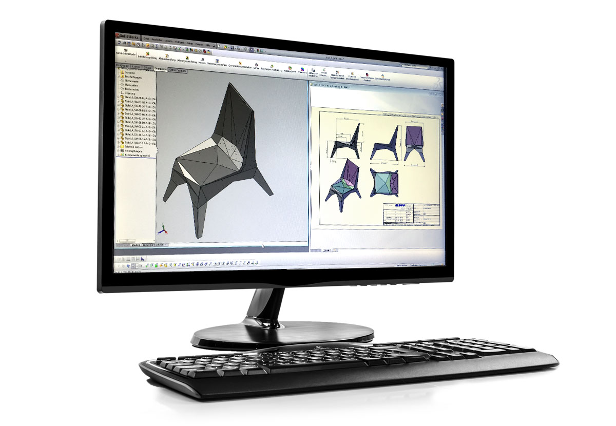 CAD-Konstruktion mit Solid Works