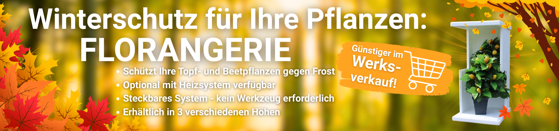 Florangerie – Styroporboxen für Topfpflanzen