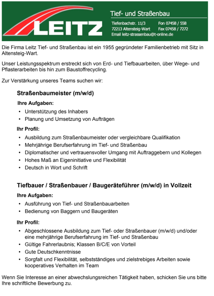 Bauprojekt