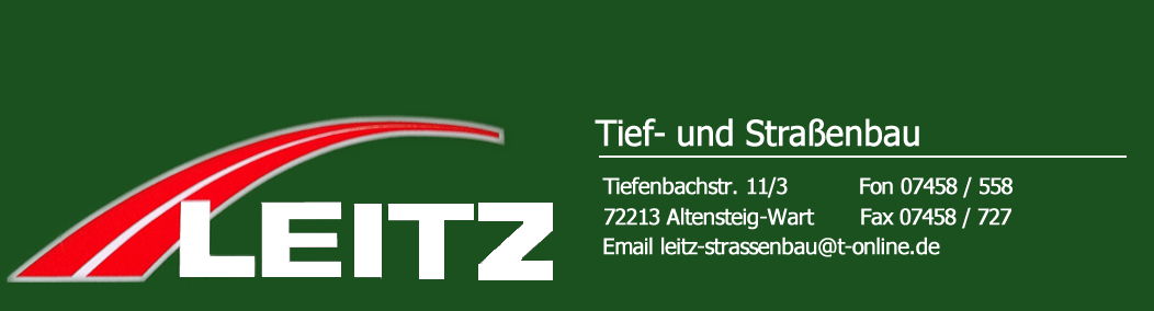 Leitz Tief- und Straßenbau Logo