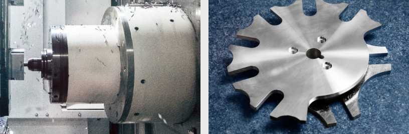 CNC-zerspante Präzisionskomponente