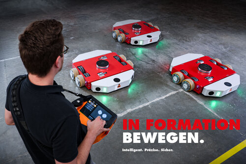 JLA-eForm – elektrisch angetriebene Transportfahrwerke in Formation
