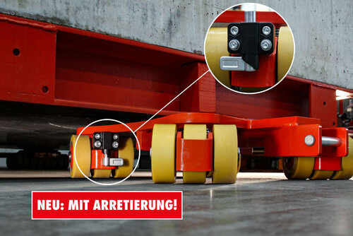 Kreiselfahrwerk JKB mit Arretierung