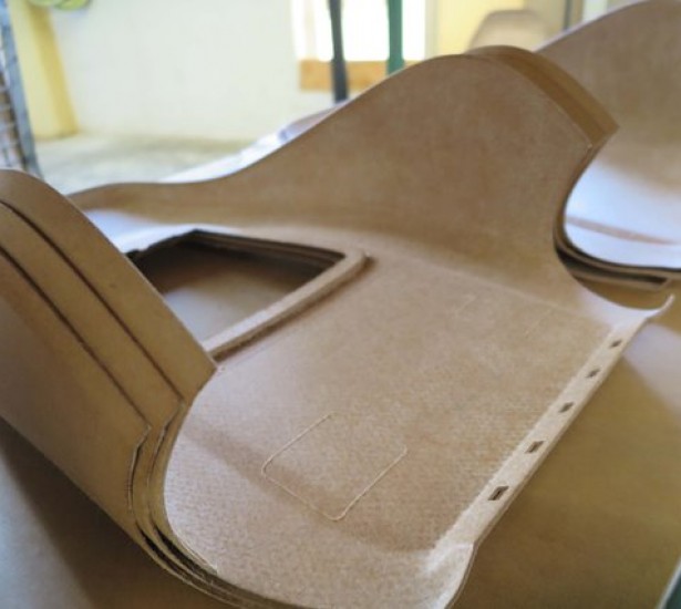 Press-Bauteile (Holzfaser)