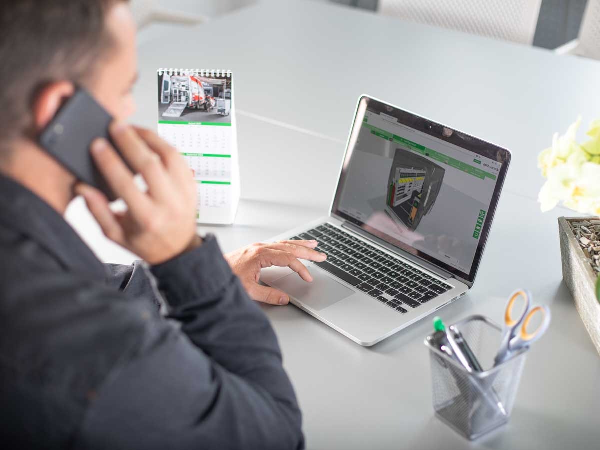 Online-Konfigurator für Fahrzeugeinrichtungen