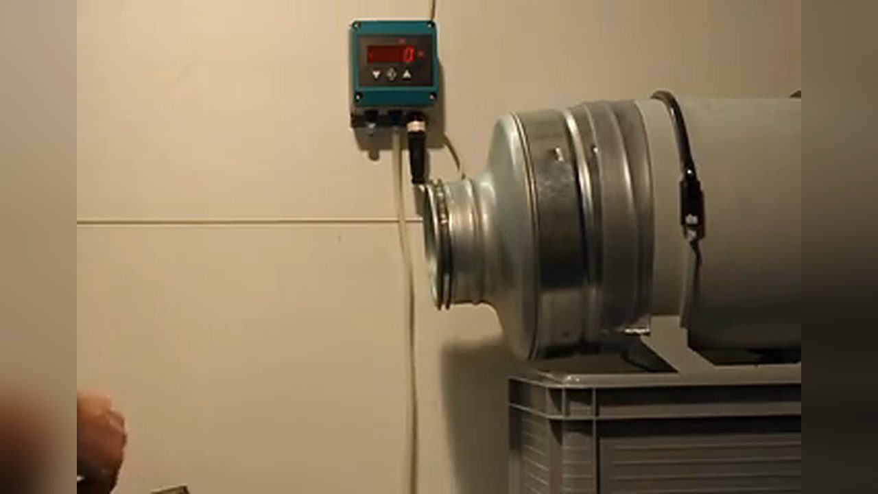 HaNu 2009 im Druckstoß-Prüfaufbau