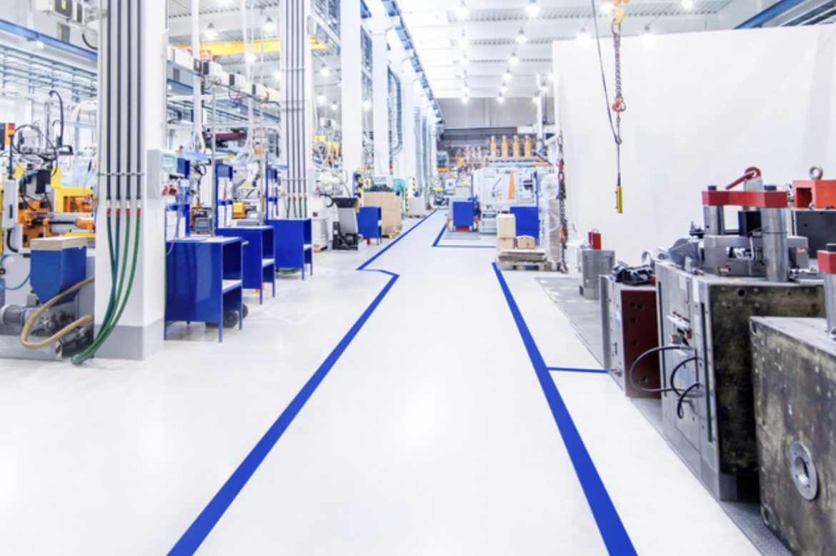 Industrial floor