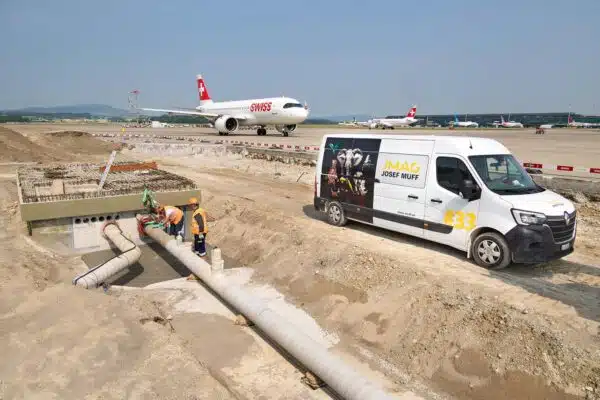 Kerosin-Druckleitung Flughafen Zürich