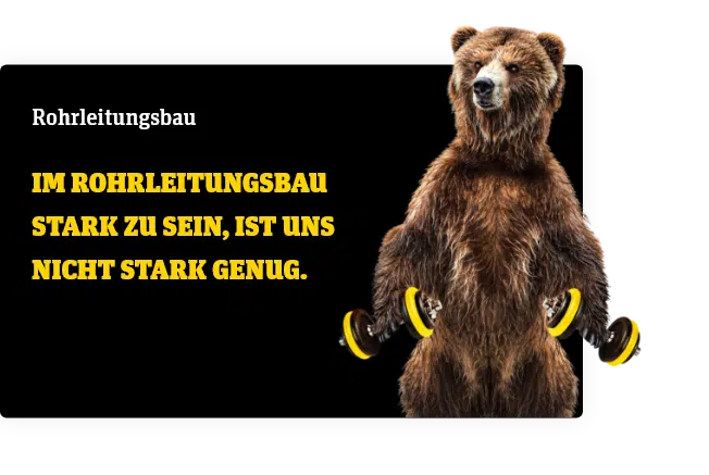 Rohrleitungsbau der Josef Muff AG