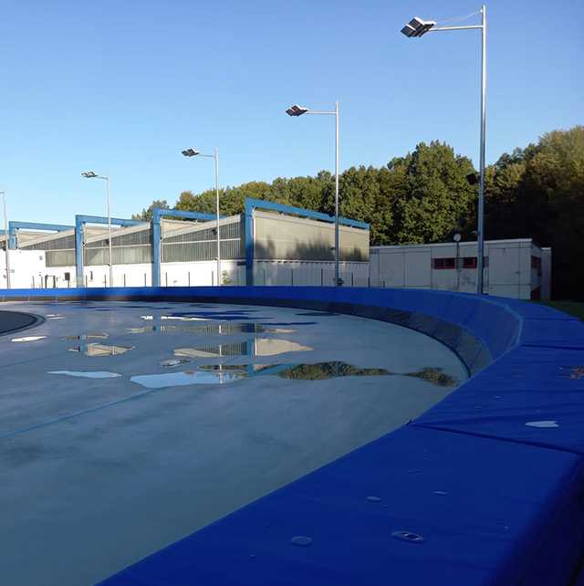 Softbodensystem Eisschnellauf