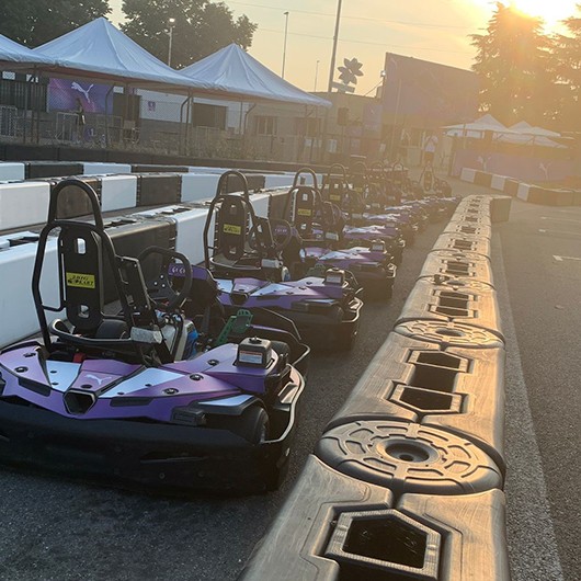 PUMA Go-Kart-Branding „Fuel Your Fast“