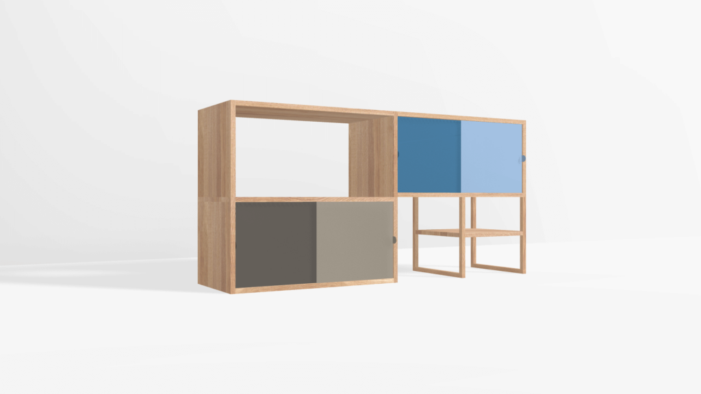 Sideboard mit Schiebetüren