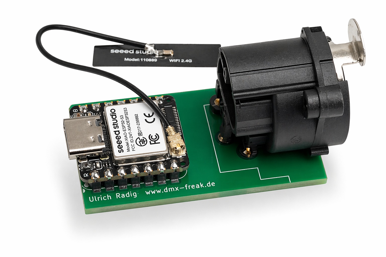 ESP32 WLAN DMX Node