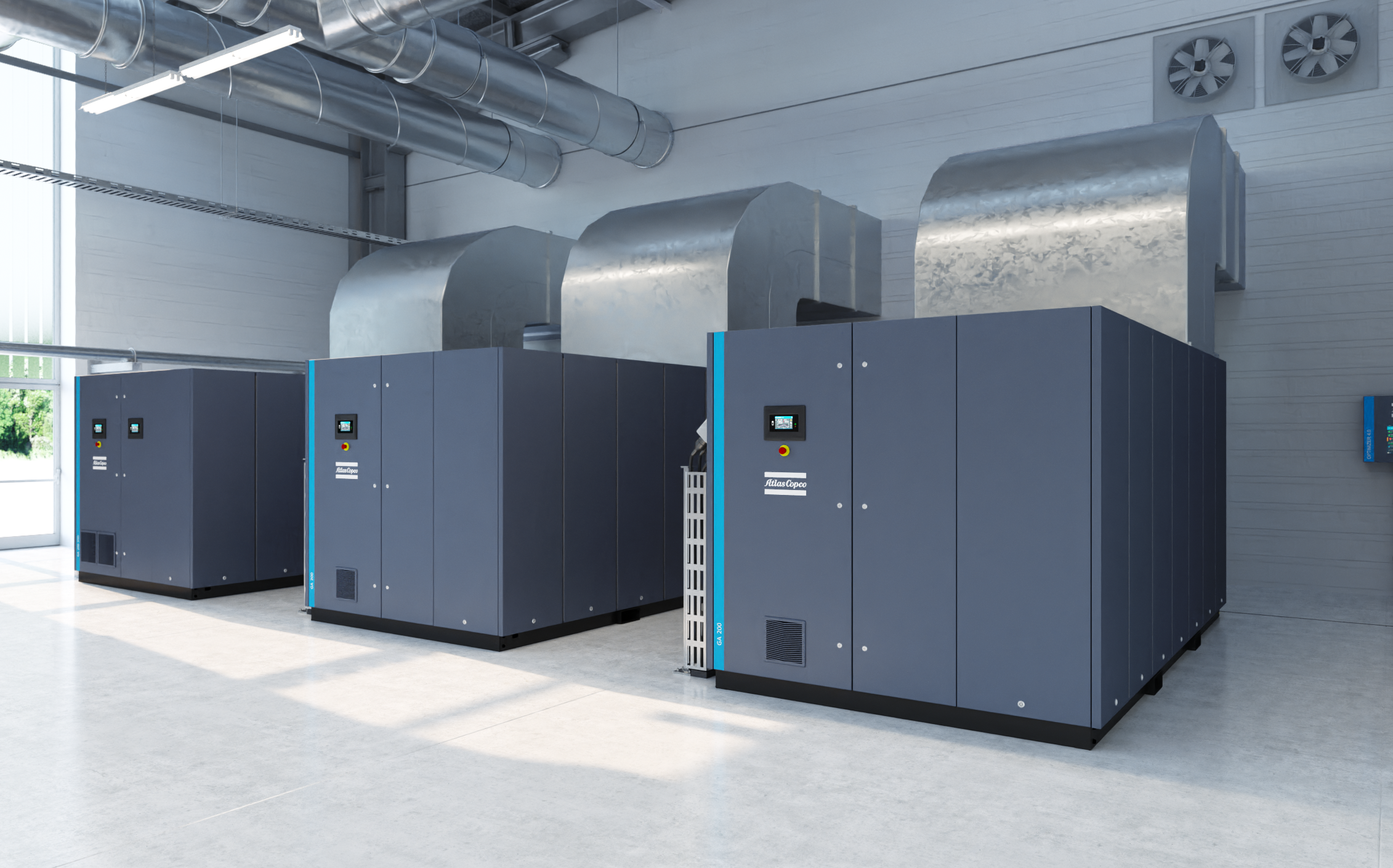 Großkompressor GA 200