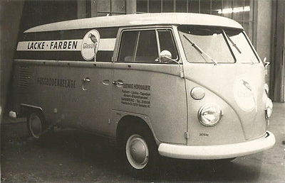 Historischer VW-Bus, Lieferwagen der früheren Jahre