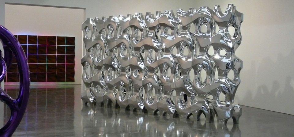 Skulptur „Philosophie“ von Anselm Reyle, New York 2009