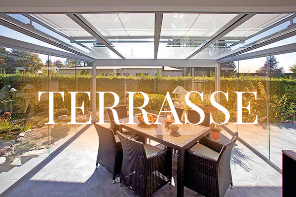 Terrassenverglasung
