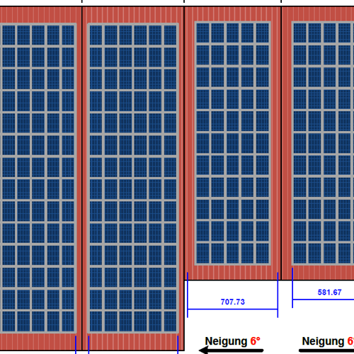 PV-Anlage am Firmengebäude