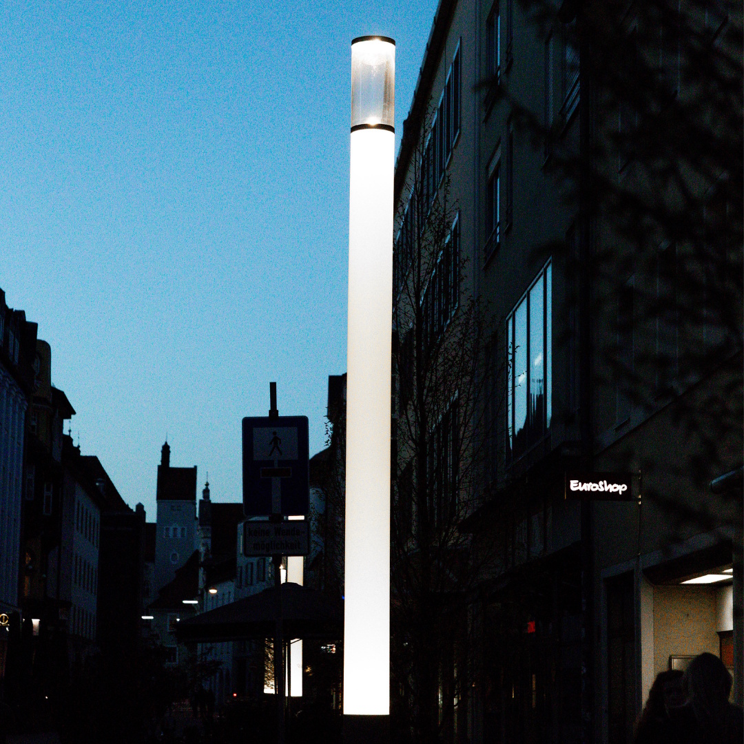 Lichtstele Regensburg