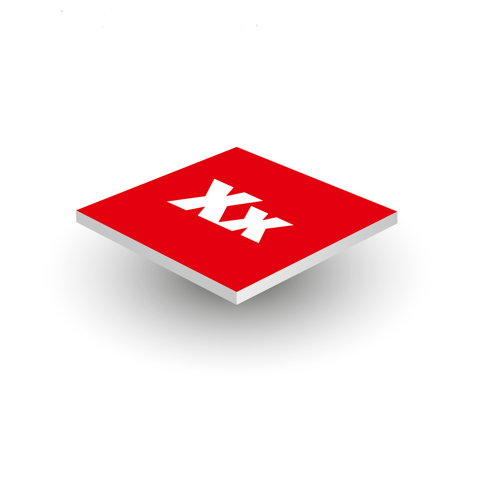 Hartschaumplatte bedruckt