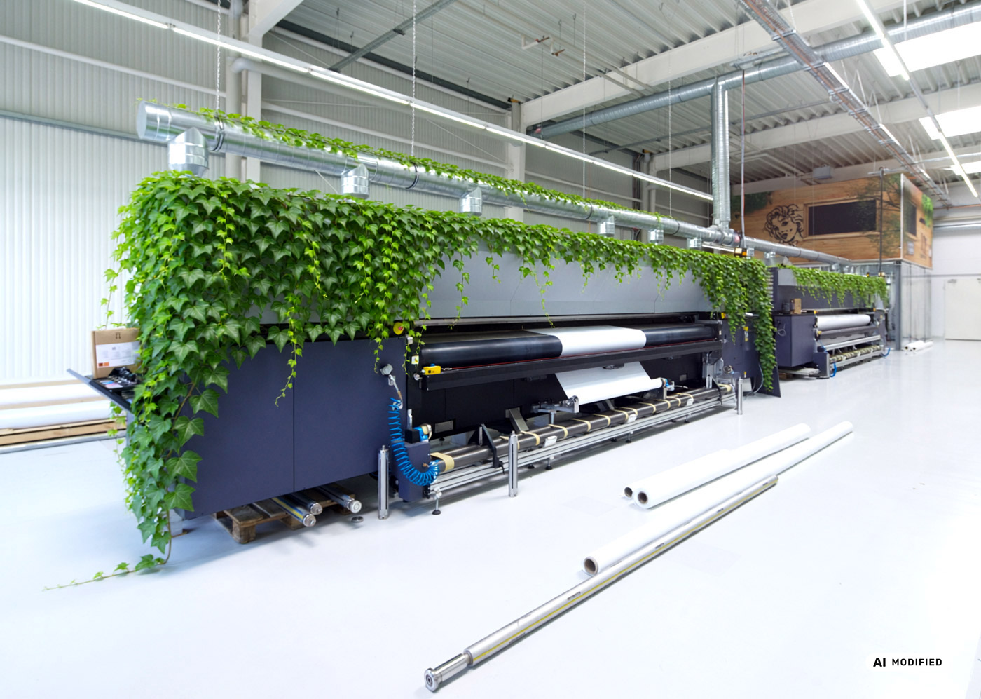 Nachhaltiges Drucken mit der PVC-freien green line