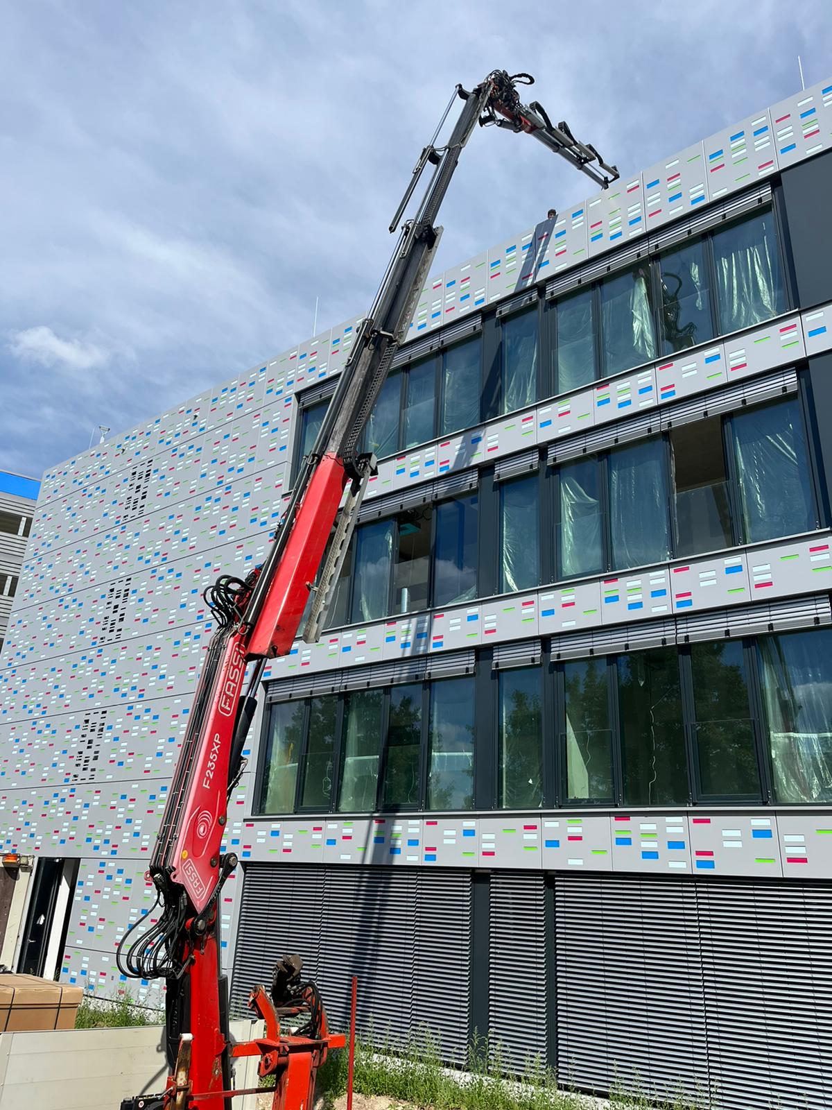 Projekt vor Ort