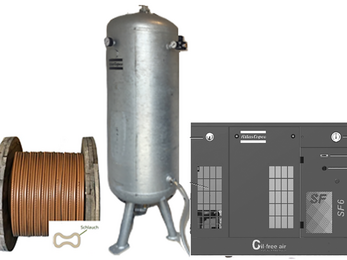 Drausy® Anlage mit Scrollkompressor und Druckluftbehälter