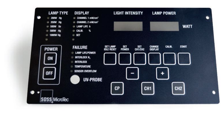 Frontplatte mit Display Süss Microtec