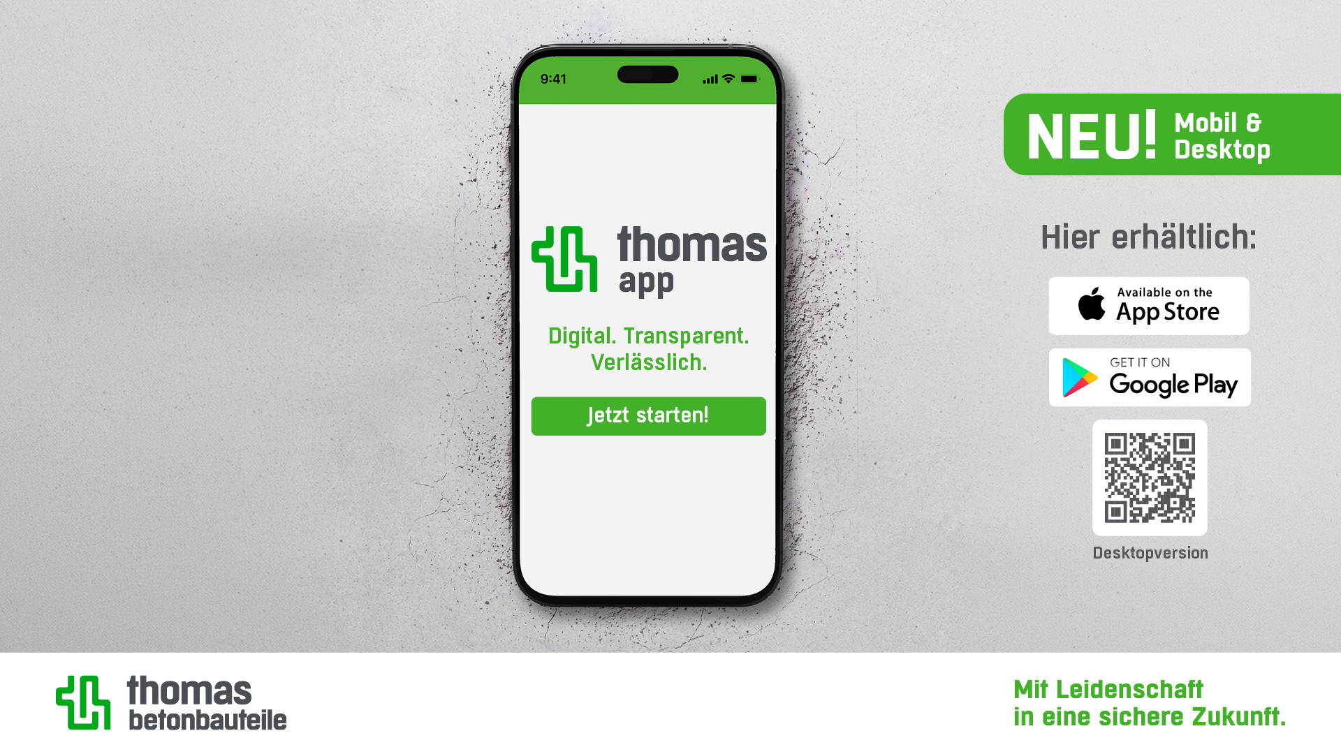 thomas app – Aufträge digital im Blick
