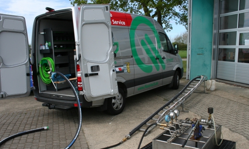 Prüffahrzeug für Vor-Ort-Schlauchleitungsprüfungen