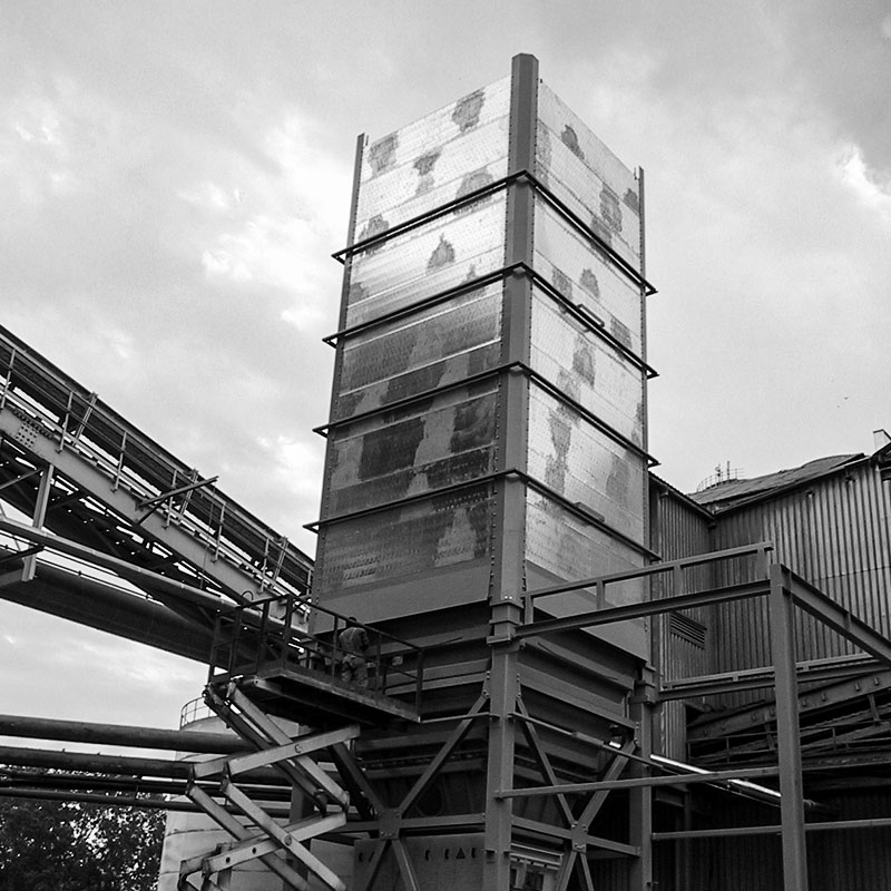 Schüttgutlogistik-Anlage für Tiermehl