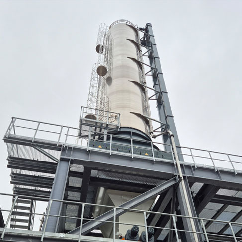 Silotechnik – Rundsilos ab Werk gefertigt