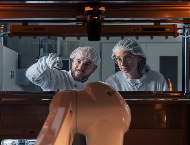 Engineering-Team bei der Anlagenentwicklung