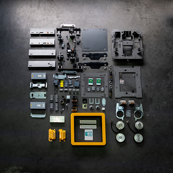 arculee S – Bauteileübersicht (Exploded View)