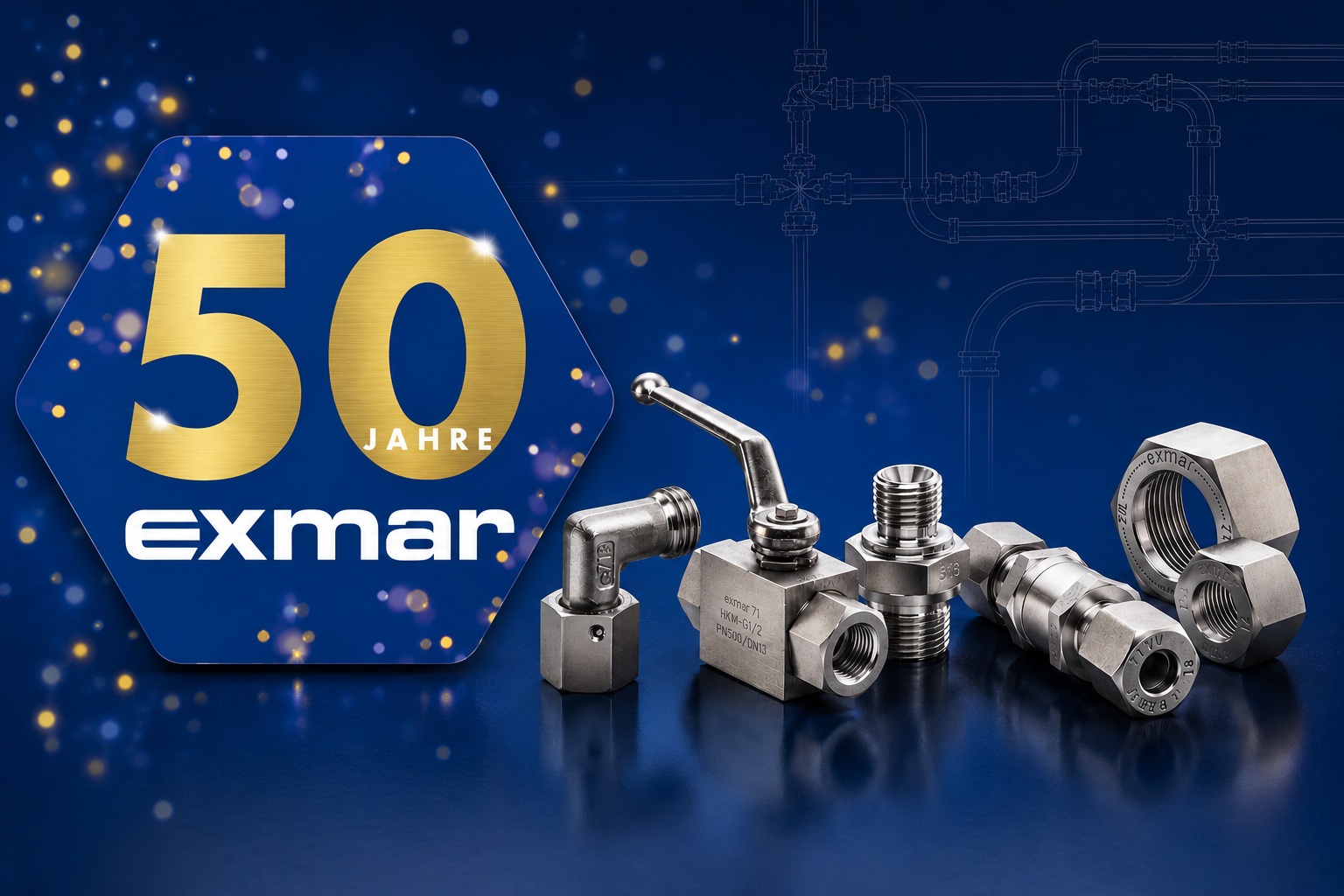 50 Jahre EXMAR: Verbindungstechnik aus Edelstahl seit 1976