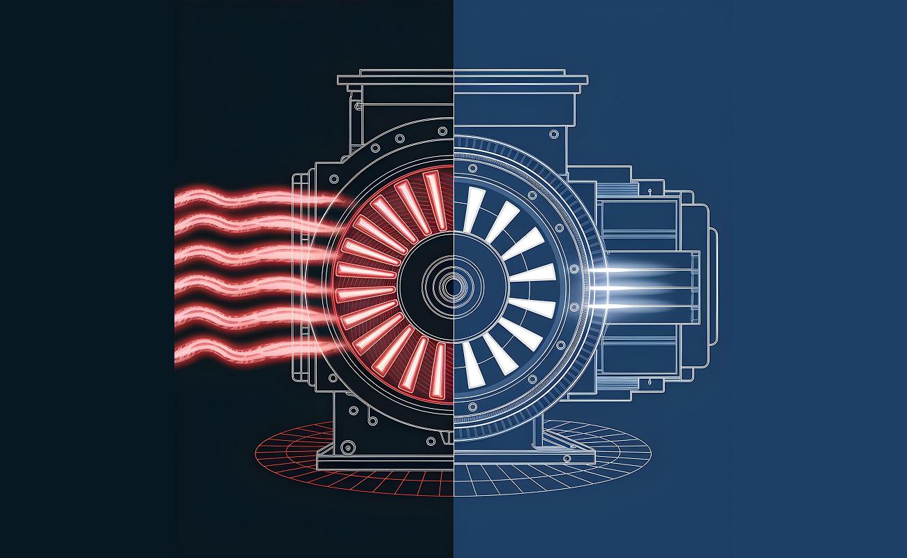 Kühlung von Elektromotoren