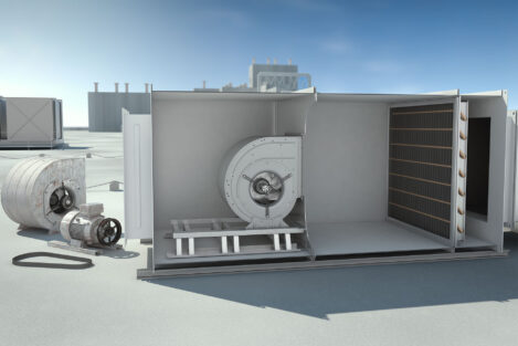 RadiFit Retrofit Dachkühlanlage