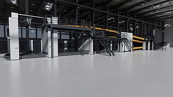 Ablage AS-M / AS-F (Up-/Downstacker)