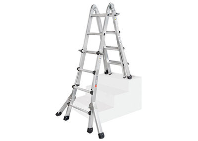 Ausleger auf Treppe