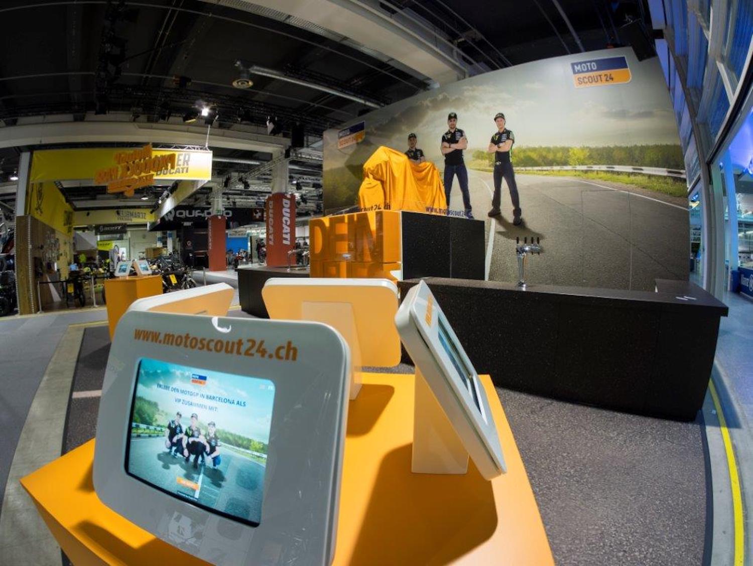 Trade fair construction Swiss Moto Mototrend