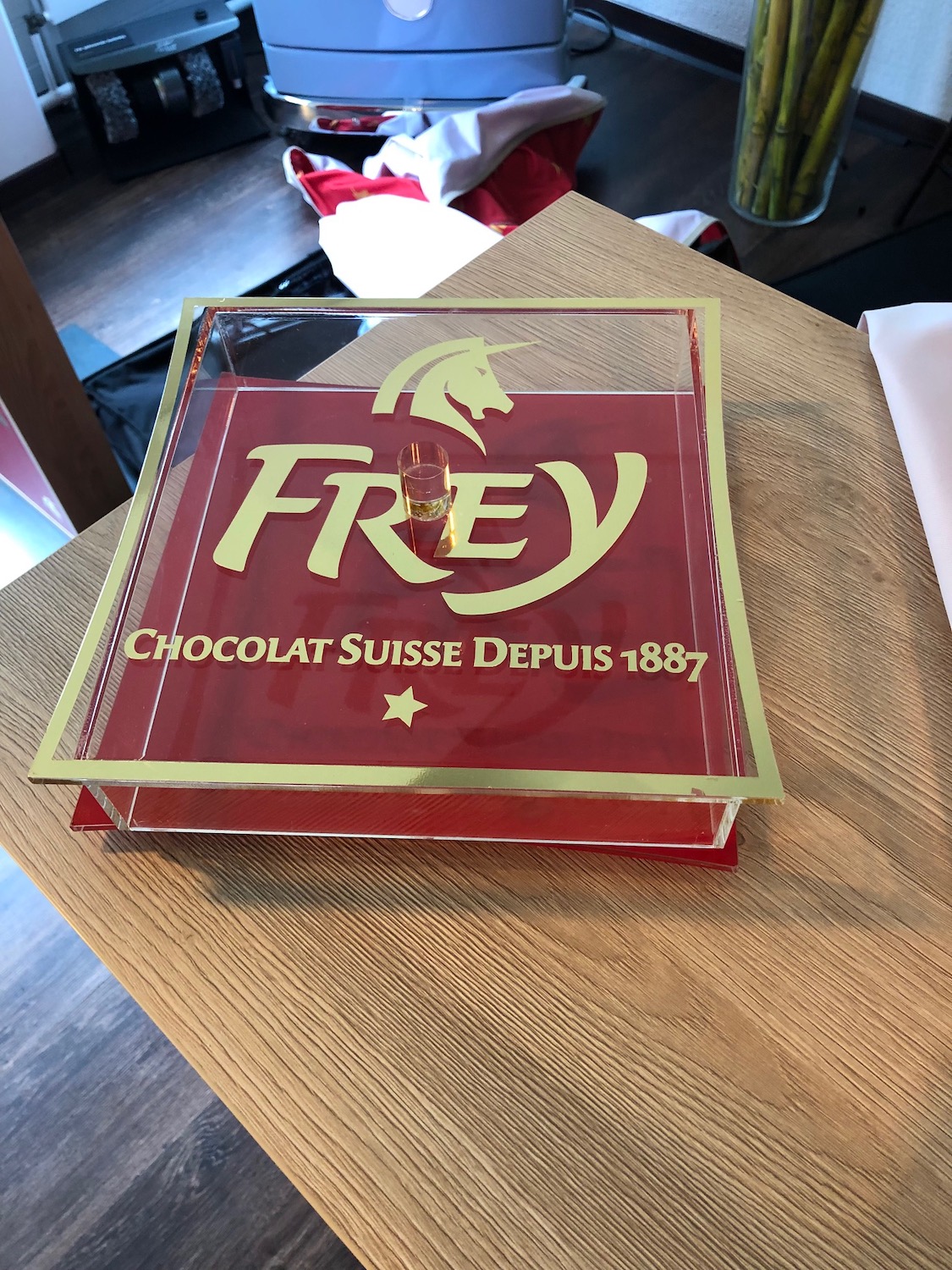 Chocolat Frey tray