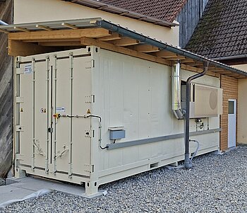 Holztrocknung Anwendung