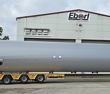 Trocknungsanlage im Innenraum