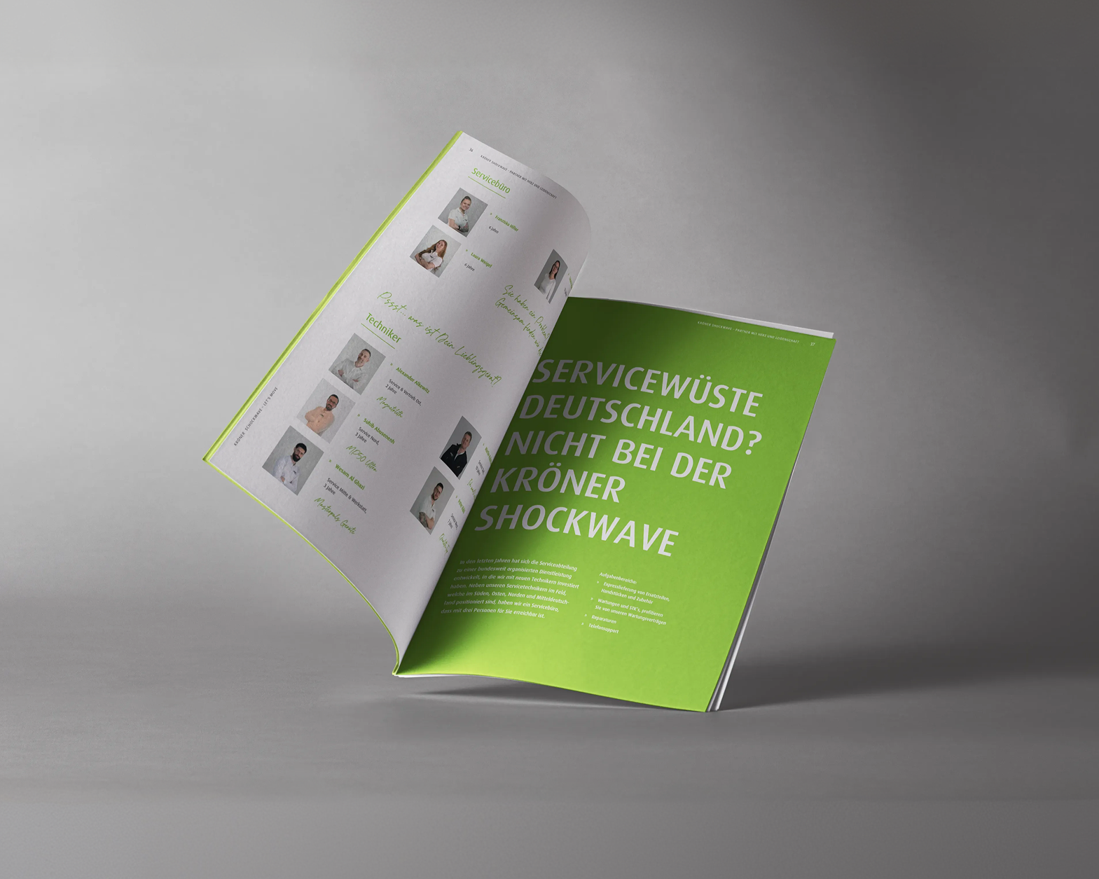 Kundenmagazin der Kröner Shockwave