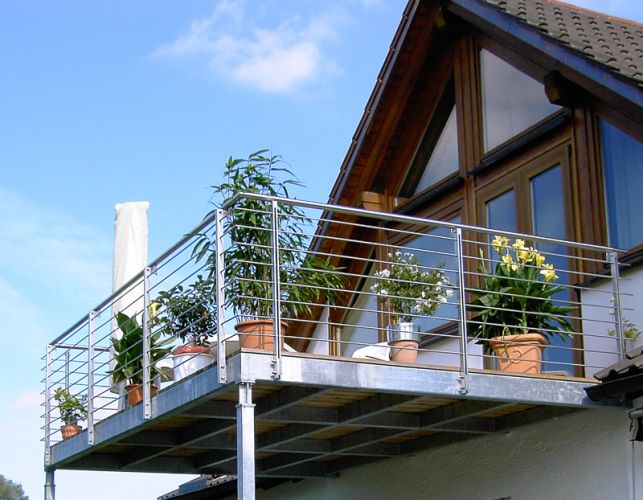Stahlbaukonstruktion